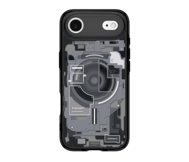 Spigen Ultra Hybrid Mag Magsafe do Iphone 17 Air Zero One Black - 1359927 - zdjęcie 2